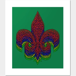 Fleur De Lis Posters and Art